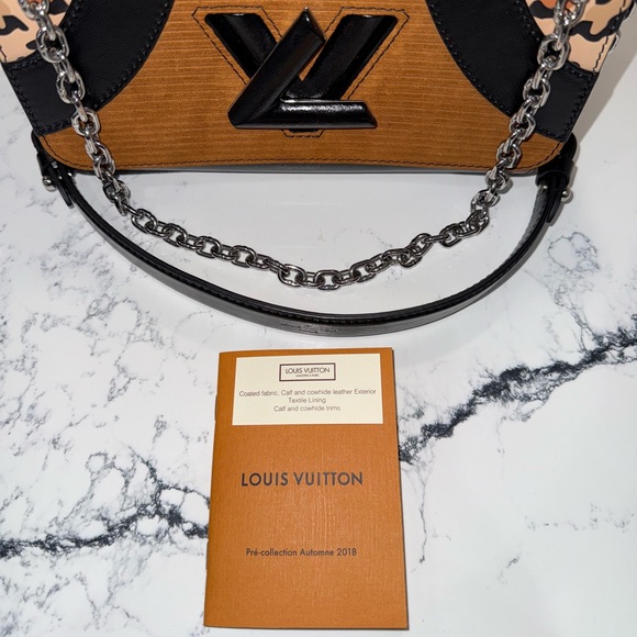 Louis Vuitton Monogram Twist MM Leopard Print - Picture 11 of 13